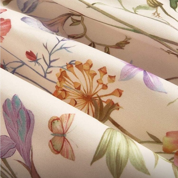 SHEIN MOD Floral Print Romantic Maxi Dress - Picture 3 of 10